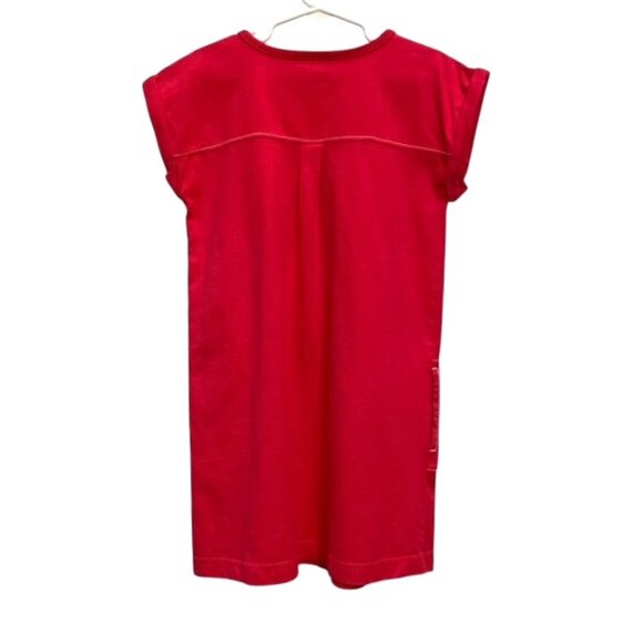 Hanna Andersson Girls Pink Short Sleeve 100% Cotton Dress Size 120 (US 6-7) - Picture 2 of 12